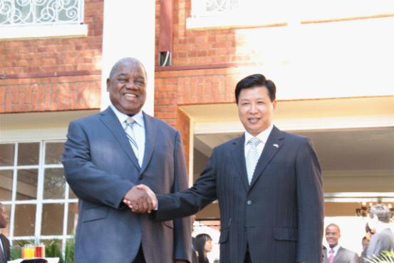 H.E. AMBASSADOR ZHOU YUXIAO PRESENTED HIS LETTER OF CREDENCE TO H.E ...