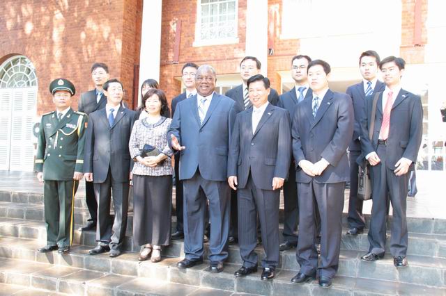 H.E. AMBASSADOR ZHOU YUXIAO PRESENTED HIS LETTER OF CREDENCE TO H.E ...